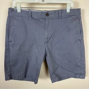 J. Crew Chino Shorts, Grey, 9” inseem, size 33, men’s